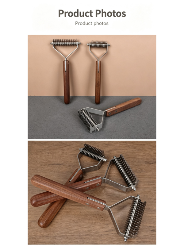 5 Pet de-shedding comb
