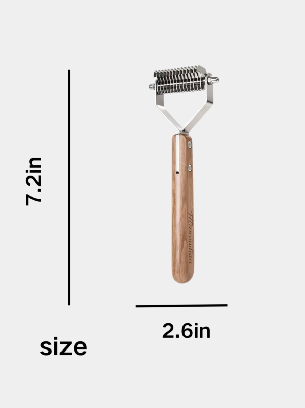 7.8in Pet de-shedding comb