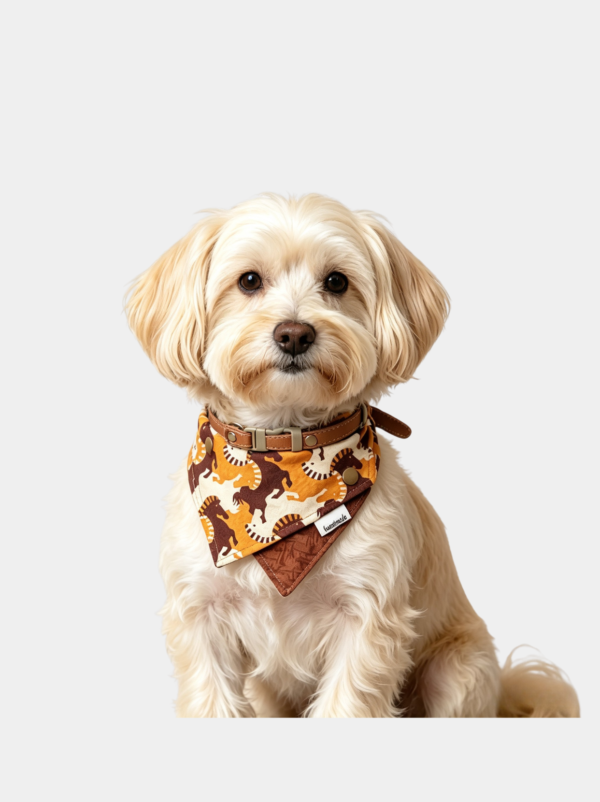 Chinese-Style Dog Bandana | Soft, Skin-Friendly, and Easy-to-Clean Pure Cotton