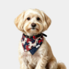 Chinese-Style Dog Bandana | Soft, Skin-Friendly, and Easy-to-Clean Pure Cotton
