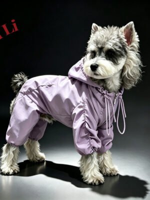 Outdoor Dog Shell Jacket  Waterproof, Stain-Resistant & Easy to Clean  Recommended for Small to Medium-Sized Dogs
